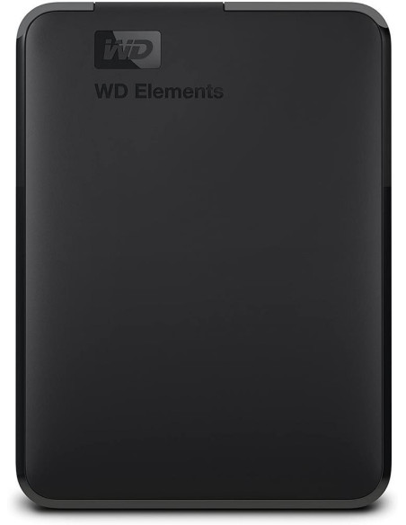 External HDD, WESTERN DIGITAL, Elements Portable, WDBHJS0060BBK-WESN, 6TB, USB 3.0, Colour Black, WDBHJS0060BBK-WESN