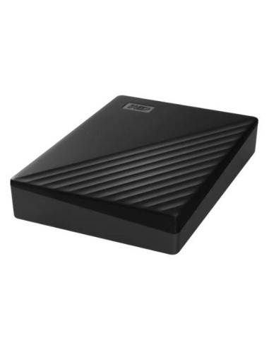 External HDD, WESTERN DIGITAL, My Passport, 6TB, USB 2.0, USB 3.2, Colour Black, WDBR9S0060BBK-WESN