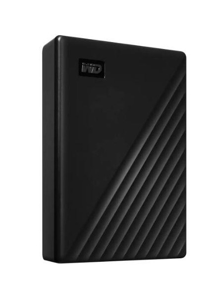 External HDD, WESTERN DIGITAL, My Passport, 6TB, USB 2.0, USB 3.2, Colour Black, WDBR9S0060BBK-WESN
