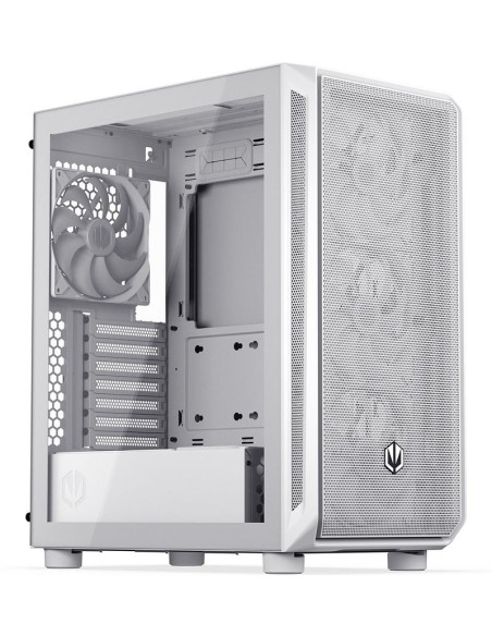 Case, ENDORFY, ATX/micro ATX/Mini-ITX, White, Midi Tower, PC, EY2A018