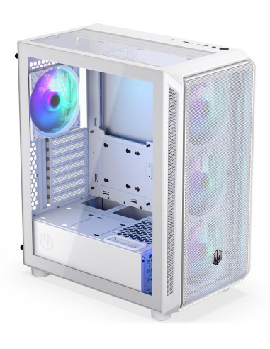 Case, ENDORFY, ATX/micro ATX/Mini-ITX, White, Midi Tower, PC, EY2A018