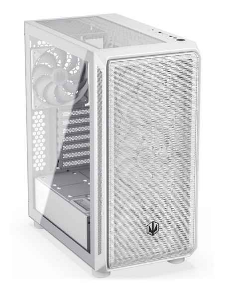 Case, ENDORFY, ATX/micro ATX/Mini-ITX, White, Midi Tower, PC, EY2A018