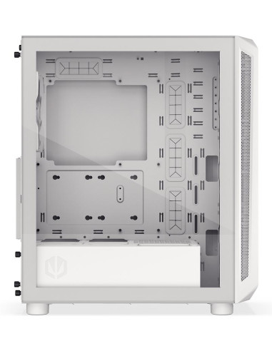 Case, ENDORFY, ATX/micro ATX/Mini-ITX, White, Midi Tower, PC, EY2A018