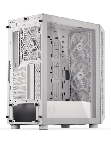 Case, ENDORFY, ATX/micro ATX/Mini-ITX, White, Midi Tower, PC, EY2A018