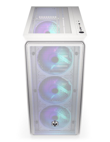 Case, ENDORFY, ATX/micro ATX/Mini-ITX, White, Midi Tower, PC, EY2A018