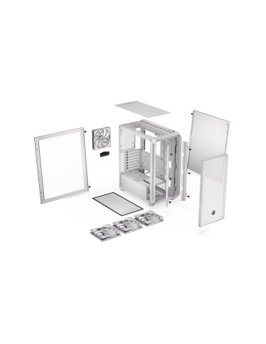 Case, ENDORFY, ATX/micro ATX/Mini-ITX, White, Midi Tower, PC, EY2A018