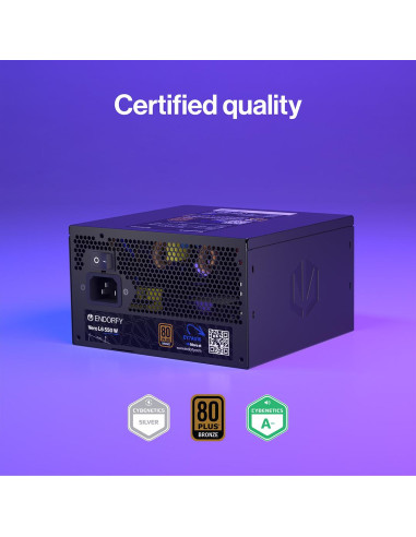 Power Supply, ENDORFY, ATX, PC, 200 - 240 V, 550 W, EY7A016