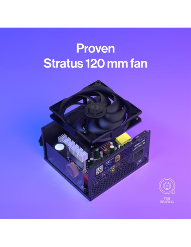 Power Supply, ENDORFY, ATX, PC, 200 - 240 V, 550 W, EY7A016