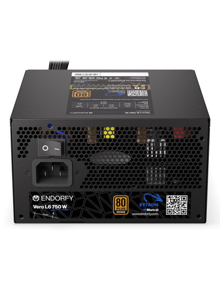 Power Supply, ENDORFY, ATX, PC, 200 - 240 V, 750 W, EY7A014
