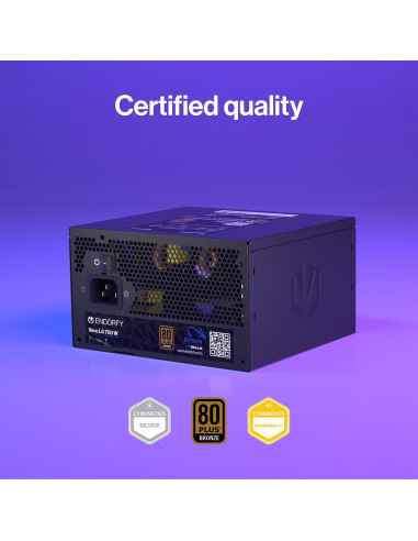 Power Supply, ENDORFY, ATX, PC, 200 - 240 V, 750 W, EY7A014