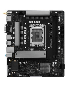 Mainboard, ASROCK, Intel H810, LGA 1851 (Socket V1), micro ATX, RAM DDR5-SDRAM, 2xSlots, Wi-Fi Yes, Bluetooth Yes, 1xNumber of 