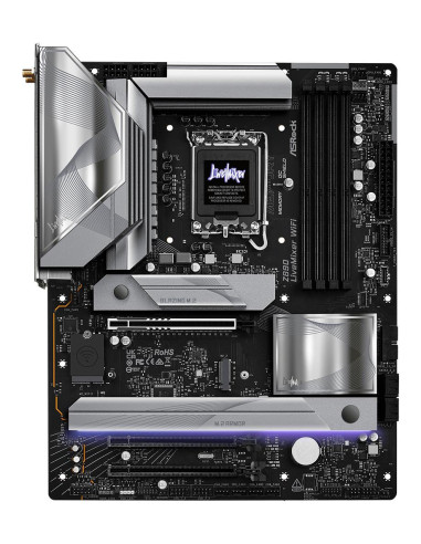 Mainboard, ASROCK, Intel Z890, LGA 1851 (Socket V1), ATX, RAM DDR5-SDRAM, 4xSlots, Wi-Fi Yes, Bluetooth Yes, Z890LIVEMIXERWIFI