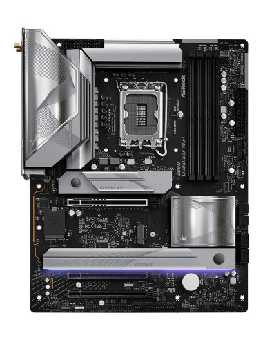 Mainboard, ASROCK, Intel Z890, LGA 1851 (Socket V1), ATX, RAM DDR5-SDRAM, 4xSlots, Wi-Fi Yes, Bluetooth Yes, Z890LIVEMIXERWIFI