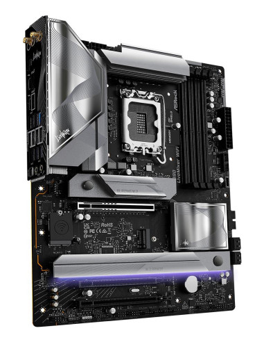 Mainboard, ASROCK, Intel Z890, LGA 1851 (Socket V1), ATX, RAM DDR5-SDRAM, 4xSlots, Wi-Fi Yes, Bluetooth Yes, Z890LIVEMIXERWIFI