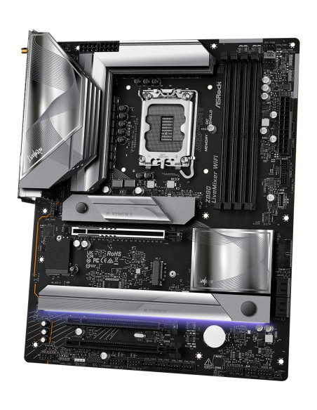 Mainboard, ASROCK, Intel Z890, LGA 1851 (Socket V1), ATX, RAM DDR5-SDRAM, 4xSlots, Wi-Fi Yes, Bluetooth Yes, Z890LIVEMIXERWIFI