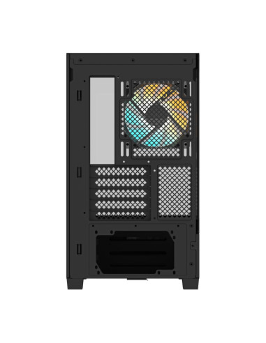 Case, GIGABYTE, C201 PANORAMIC, MidiTower, Case product features Rackmountable/Removeable HDD basket/Transparent panel, Not inc
