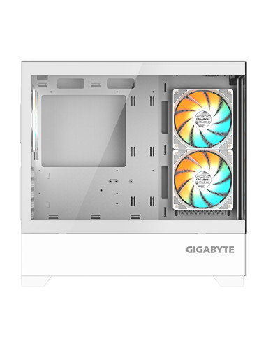 Case, GIGABYTE, GB-C201PI, MidiTower, Case product features Rackmountable/Accessory/Transparent panel, Not included, MicroATX, 
