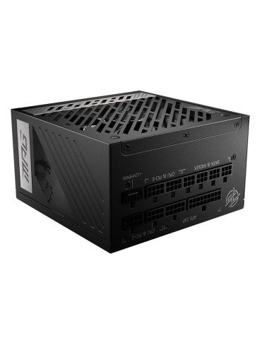 Power Supply, MSI, 1000 Watts, Efficiency 80 PLUS GOLD, PFC Active, MPGA1000GPCIE5