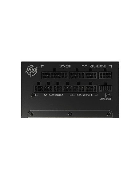 Power Supply, MSI, 1000 Watts, Efficiency 80 PLUS GOLD, PFC Active, MPGA1000GPCIE5