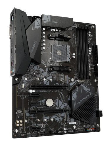 Mainboard, GIGABYTE, AMD B550, SAM4, ATX, Memory DDR4, Memory slots 4, 3xPCI-Express 3.0 1x, 1xPCI-Express 3.0 2x, 1xPCI-Expres