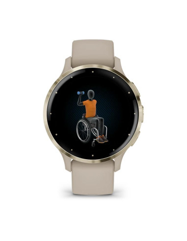 SMARTWATCH VENU 3S/GRAY/GOLD 010-02785-02 GARMIN