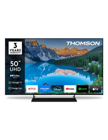 TV Set, THOMSON, 50 ", 4K Ultra HD, 3840 x 2160 pixels, Flat, 16:9, LED, 50UG5X15