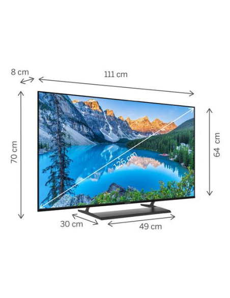 TV Set, THOMSON, 50 ", 4K Ultra HD, 3840 x 2160 pixels, Flat, 16:9, LED, 50UG5X15