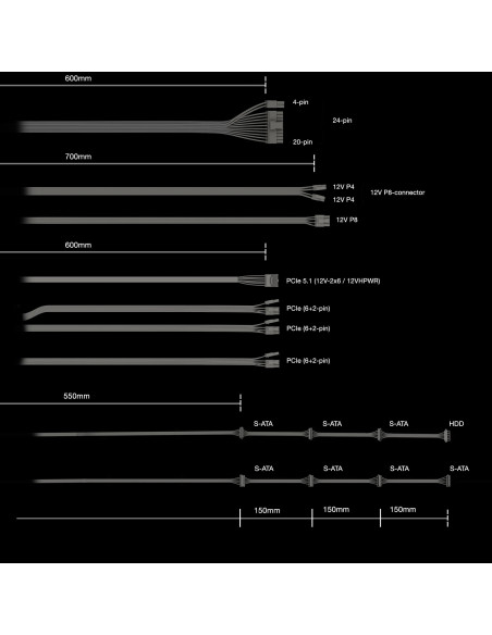 Power Supply, BE QUIET, POWER ZONE 2, 1000 Watts, Peak Power 1070 Watts, Efficiency 80 PLUS PLATINIUM, MTBF 100000 hours, BP008