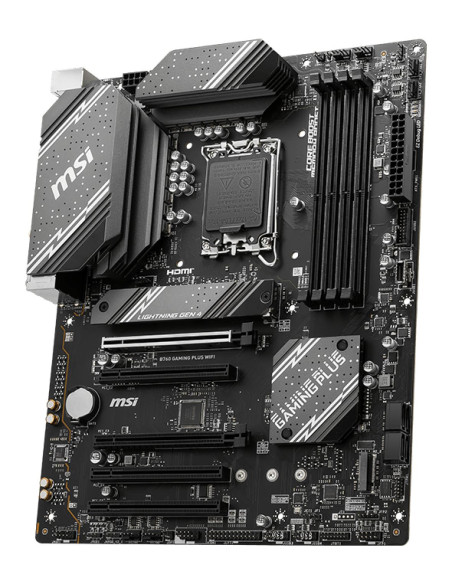 Mainboard, MSI, Intel B760 Express, LGA1700, ATX, Memory DDR5, Memory slots 4, 5xPCI-Express 16x, 2xM.2, 1xHDMI, 1xDisplayPort,