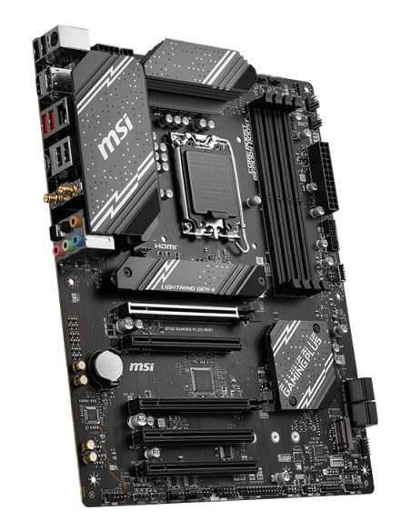 Mainboard, MSI, Intel B760 Express, LGA1700, ATX, Memory DDR5, Memory slots 4, 5xPCI-Express 16x, 2xM.2, 1xHDMI, 1xDisplayPort,