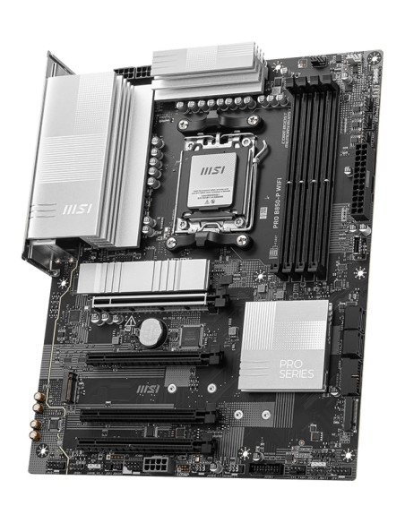 Mainboard, MSI, AMD B850, SAM5, ATX, Memory DDR5, Memory slots 4, 4xPCI-Express 16x, 3xM.2, 1xHDMI, 1xAudio-In, 1xAudio-Out, 4x