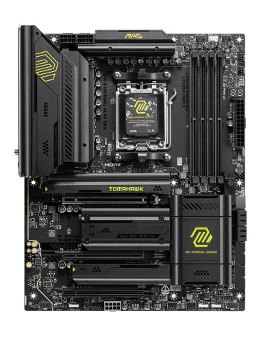 Mainboard, MSI, AMD X870, SAM5, ATX, Memory DDR5, Memory slots 4, 1xPCI-Express 1x, 3xPCI-Express 16x, 4xM.2, 1xHDMI, 1xAudio-I