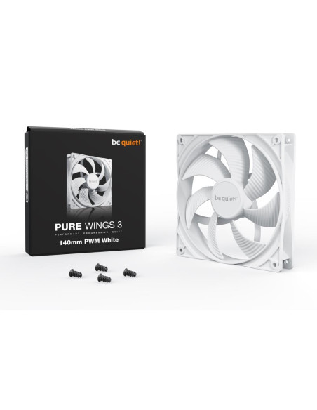 CASE FAN 140MM PURE WINGS 3/WHITE PWM BL112 BE QUIET