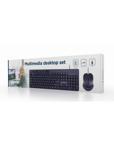 KEYBOARD +MOUSE USB ENG/KBS-UM-04 GEMBIRD