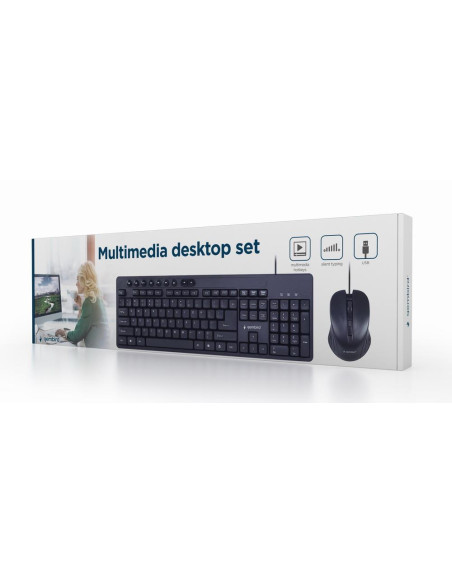 KEYBOARD +MOUSE USB ENG/KBS-UM-04 GEMBIRD