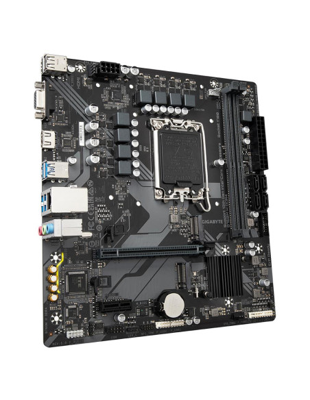 Mainboard, GIGABYTE, Intel B760 Express, LGA1700, Micro-ATX, Memory DDR4, Memory slots 2, 1xPCI-Express 3.0 1x, 1xPCI-Express 4