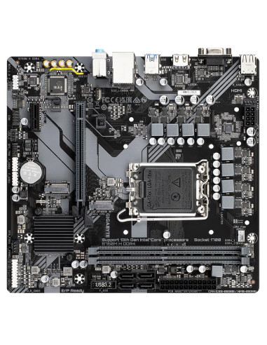 Mainboard, GIGABYTE, Intel B760 Express, LGA1700, Micro-ATX, Memory DDR4, Memory slots 2, 1xPCI-Express 3.0 1x, 1xPCI-Express 4