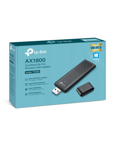 WRL ADAPTER 1800MBPS USB/ARCHER TX20U TP-LINK