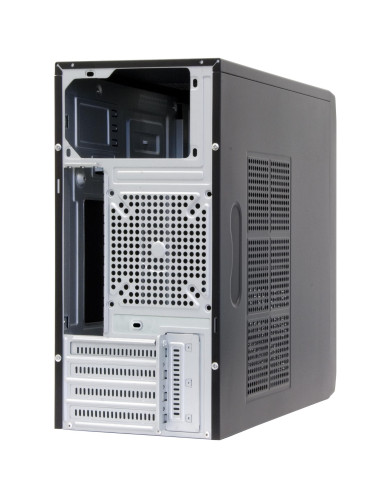 Case, CHIEFTEC, MiniTower, MicroATX, Colour Black, CT-01B-OP