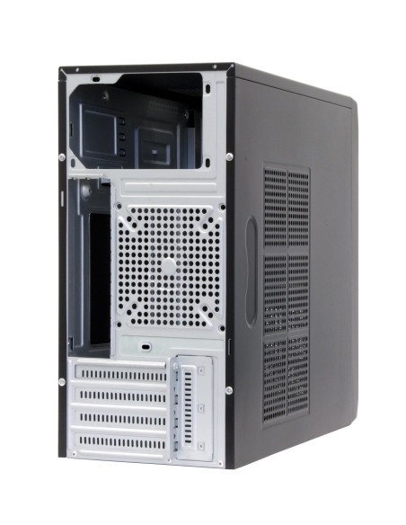 Case, CHIEFTEC, MiniTower, MicroATX, Colour Black, CT-01B-OP