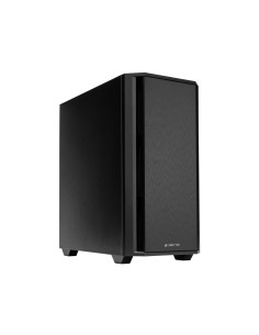 Case, CHIEFTEC, Pro mini, MidiTower, MicroATX, MiniITX, Colour Black, AZ-01B-OP