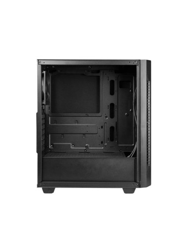 Case, CHIEFTEC, ELOX, MidiTower, Not included, ATX, MicroATX, MiniITX, Colour Black, AS-01B-OP