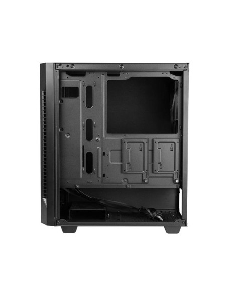 Case, CHIEFTEC, ELOX, MidiTower, Not included, ATX, MicroATX, MiniITX, Colour Black, AS-01B-OP