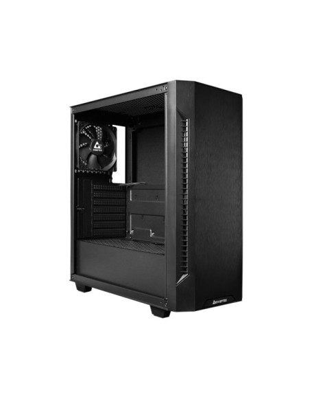 Case, CHIEFTEC, ELOX, MidiTower, Not included, ATX, MicroATX, MiniITX, Colour Black, AS-01B-OP