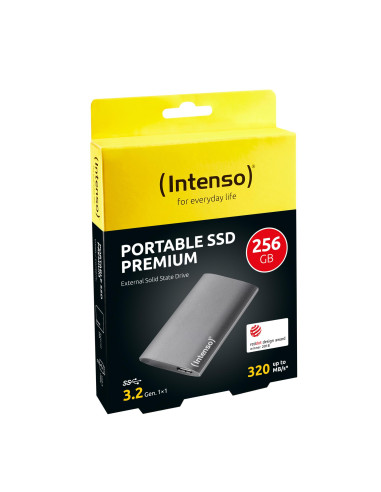 External SSD, INTENSO, 256GB, USB 3.0, 1,8", 3823440