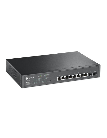 Switch, TP-LINK, Omada, TL-SG2210MP, PoE+ ports 8, 150 Watts, TL-SG2210MP