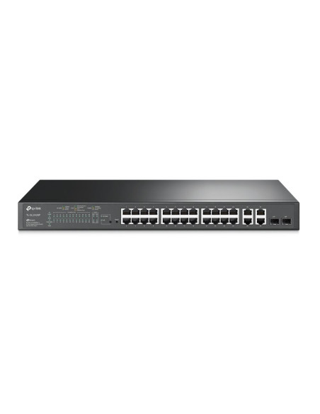 Switch, TP-LINK, SL2428P, Rack, PoE+ ports 24, 250 Watts, SL2428P