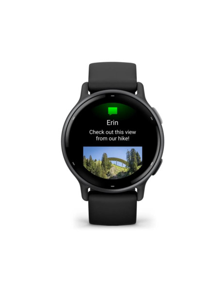 SMARTWATCH VIVOACTIVE 5/BLACK/SLAT 010-02862-10 GARMIN