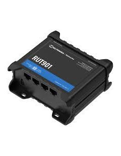 Wireless Router, TELTONIKA, Wireless Router, LAN WAN ports 1, 4G, RUT901
