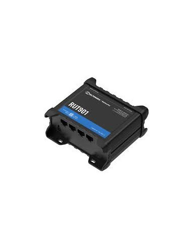 Wireless Router, TELTONIKA, Wireless Router, LAN WAN ports 1, 4G, RUT901